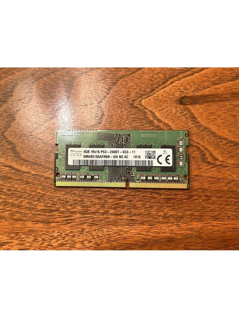 SK hynix 4GB DDR4-2400 PC4-2400T SODIMM Laptop RAM HMA851S6AFR6N-UH HP